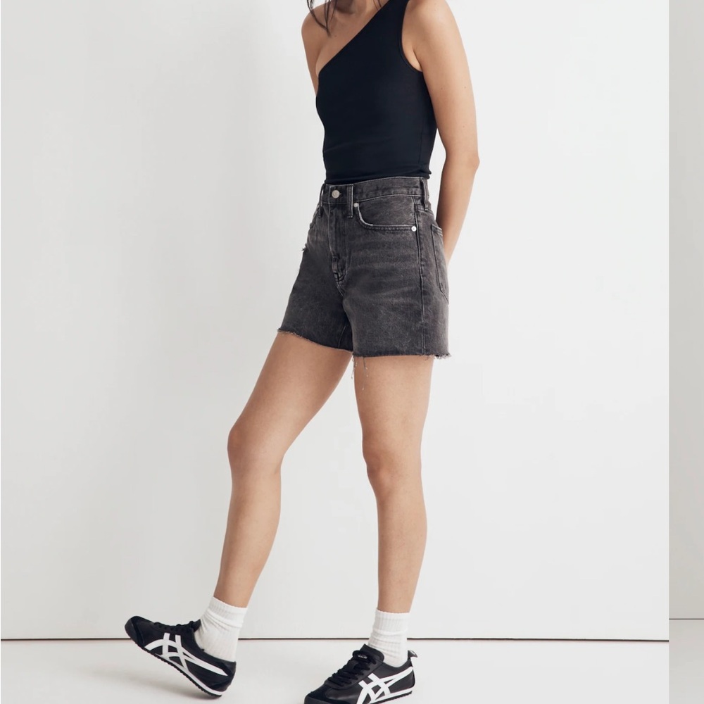 Madewell Charcoal Jean Shorts
